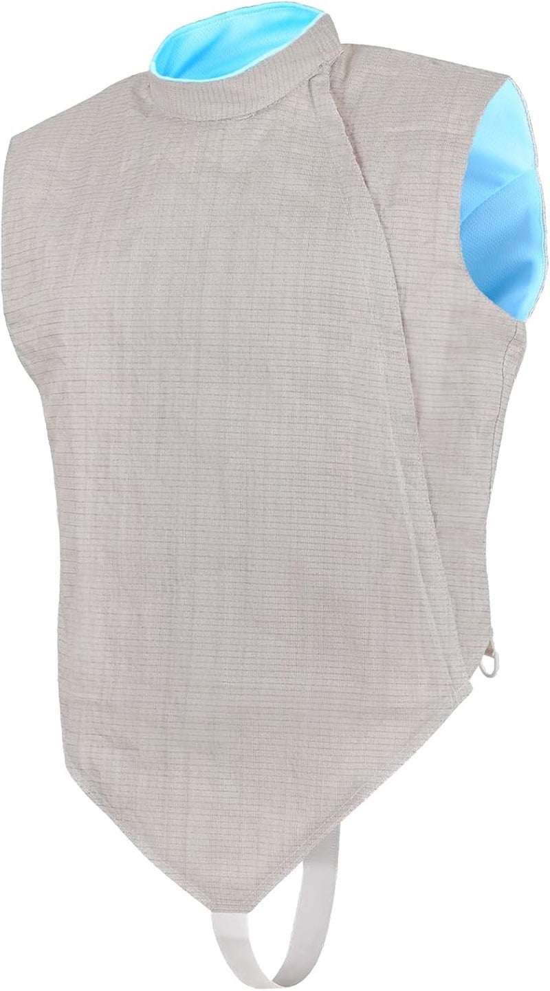FEFOSAEP Fencing Electric Foil Jacket - Electric Foil Lame - Foil Metal Vest for Men - Image 2